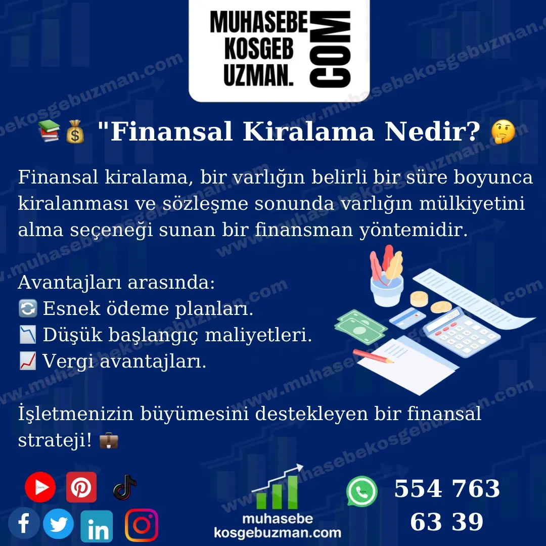 Finansal Kiralama Desteği ile Yeni İmkanlar Sunuluyor