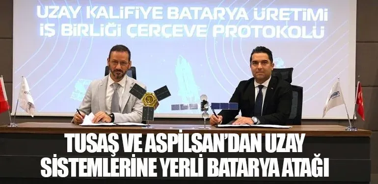 TUSAŞ ASPİLSAN Batarya Sözleşmesi İmzalandı