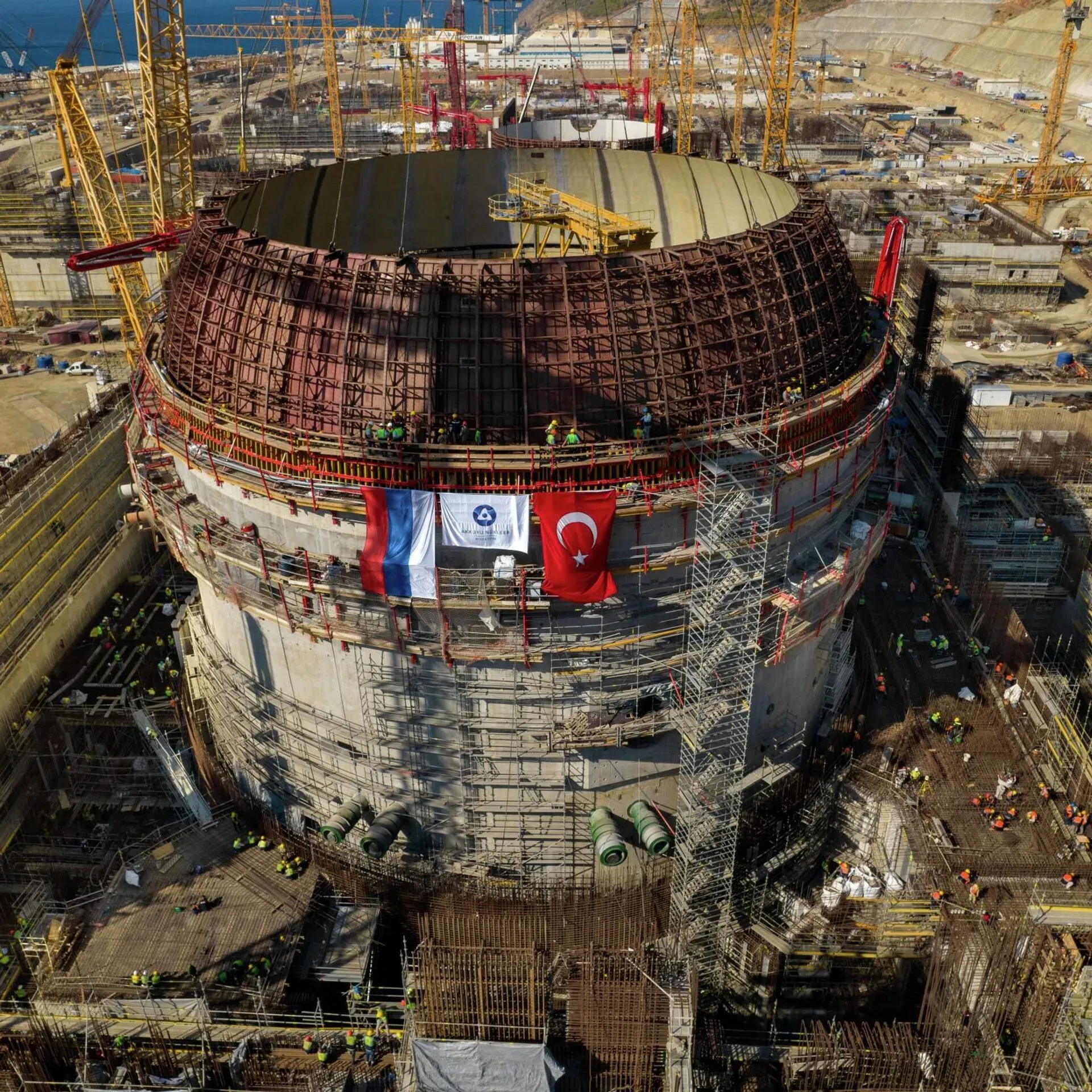 Akkuyu Nükleer Güç Santrali’nin Reaktör Montajı Tamamlandı